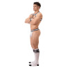 Barcode Berlin String Cache-sexe Top Blanc